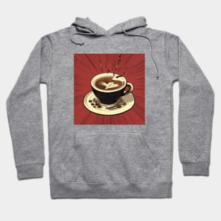 Coffee Vintage Retro French Press Roast Hoodie